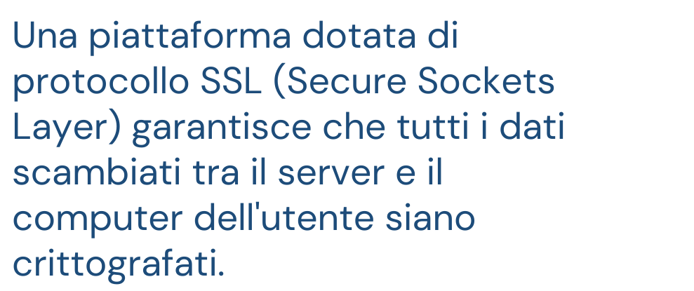 LMS con protocollo SSL