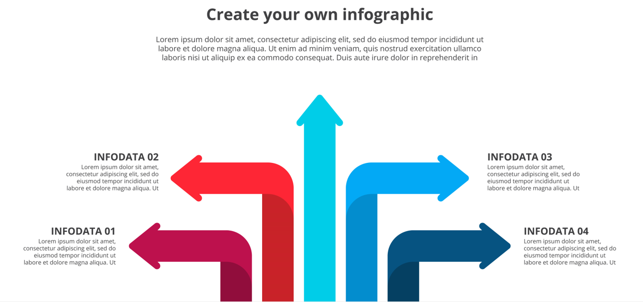 Modello di infografica