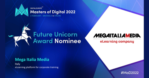 Mega Italia Media is nominated for the DIGITALEUROPE Future Unicorn Award