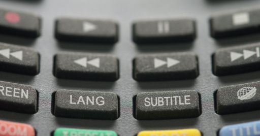 Why include subtitles in an online course?